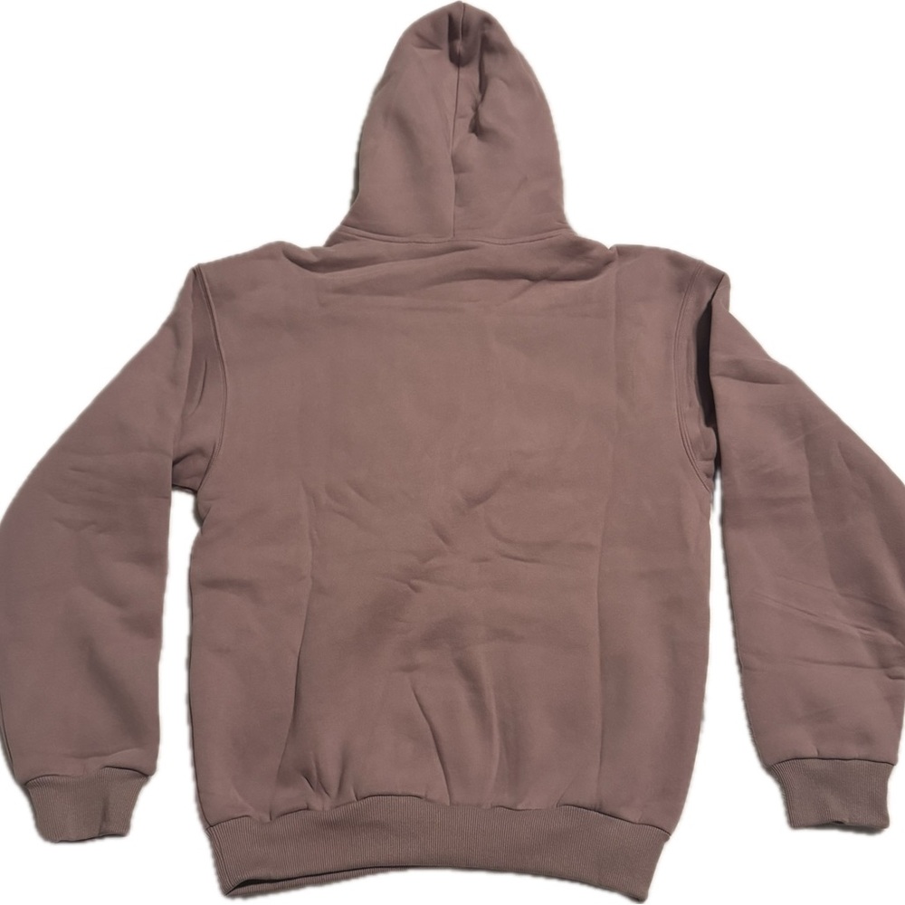 Comfrt Minimalist Hoodie Orchid XS Unisex Oversized Travel Comfort Trending - Picture 6 of 8